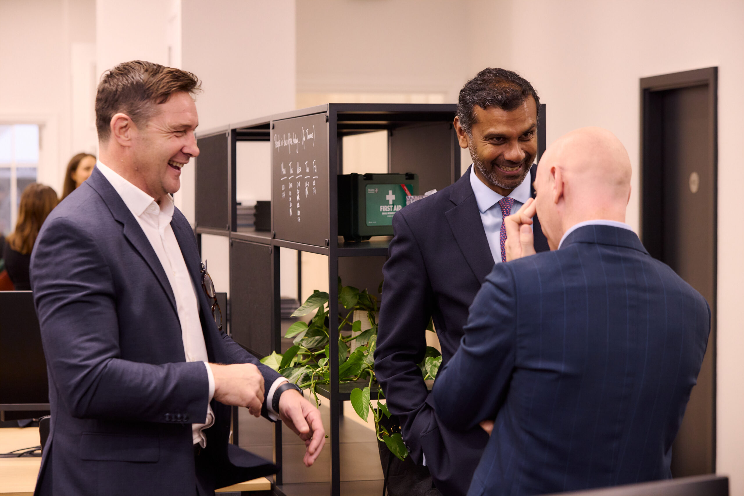 Networking moment at Catalyst